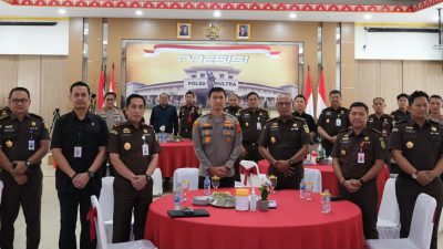 Polda Sultra dan Kejati Perkuat Sinergitas, Wujudkan Penegakan Hukum yang Transparan dan Berkeadilan