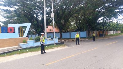 Antisipasi Lonjakan Wisatawan, Ditlantas Polda Sultra Gelar KRYD di Pantai Nambo