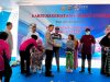 Kapolda Sulawesi Tenggara, Irjen Pol Dr. Himawan Bayu Aji, S.H., S.I.K., M.H., mengikuti kegiatan puncak Bakti Kesehatan dan Bakti Sosial dalam rangka Hari Bhayangkara ke-80 yang dipusatkan di kawasan Eks MTQ Kendari, Selasa (23/6/2026). Kegiatan tersebut merupakan bagian dari pelaksanaan bakti kesehatan serentak secara nasional dengan mengusung tema “Polri untuk Masyarakat”. (Foto: Mediatamasultra.com)