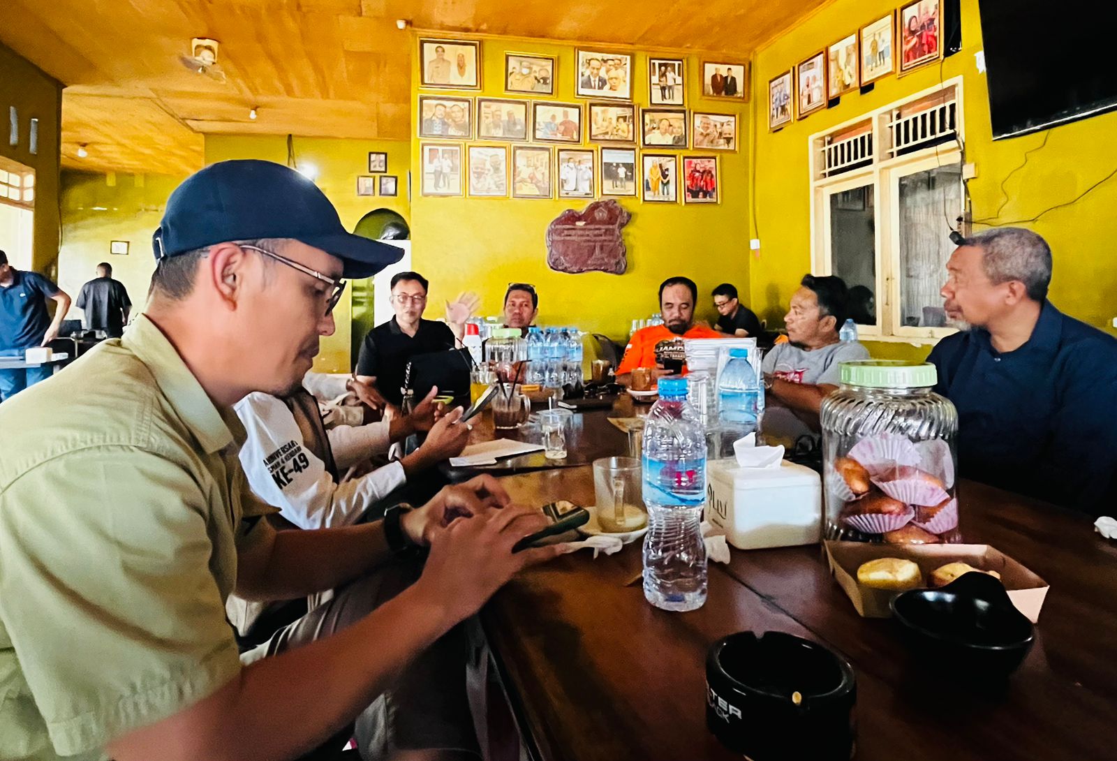 TMI Kota Kendari saat menggelar rapat bersama pengurus.