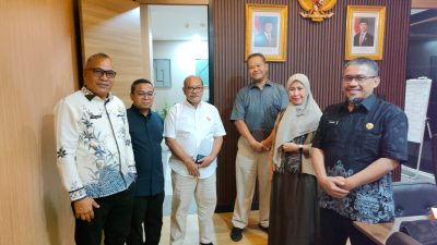 Pemerintah Provinsi Sulawesi Tenggara melalui Dinas ESDM dan Bapenda Sultra melakukan audiensi dengan Direktorat Jenderal Mineral dan Batubara (Ditjen Minerba) Kementerian ESDM RI di Jakarta, Kamis (4/6/2026). Pertemuan tersebut membahas upaya optimalisasi Pendapatan Asli Daerah (PAD) Sultra dari sektor pertambangan serta penguatan sinergi antara pemerintah pusat dan daerah dalam pengawasan kewajiban perpajakan perusahaan tambang. (Foto: Istimewa)