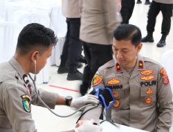 Polda Sultra Lampaui Target Donor Darah Hari Bhayangkara ke-80