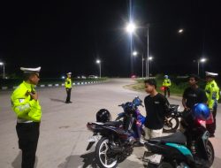 Ditlantas Polda Sultra Intensifkan Patroli Malam, 11 Pengendara di Kendari Kena Tilang Elektronik