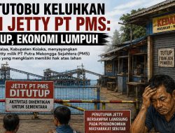 Warga Hakatutobu Keluhkan Penutupan Jetty PT PMS: Banyak Kios Tutup, Ekonomi Lumpuh