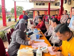 Sambut Hari Bhayangkara ke-80, SPN Polda Sultra Gelar Cek Kesehatan Gratis dan Donor Darah