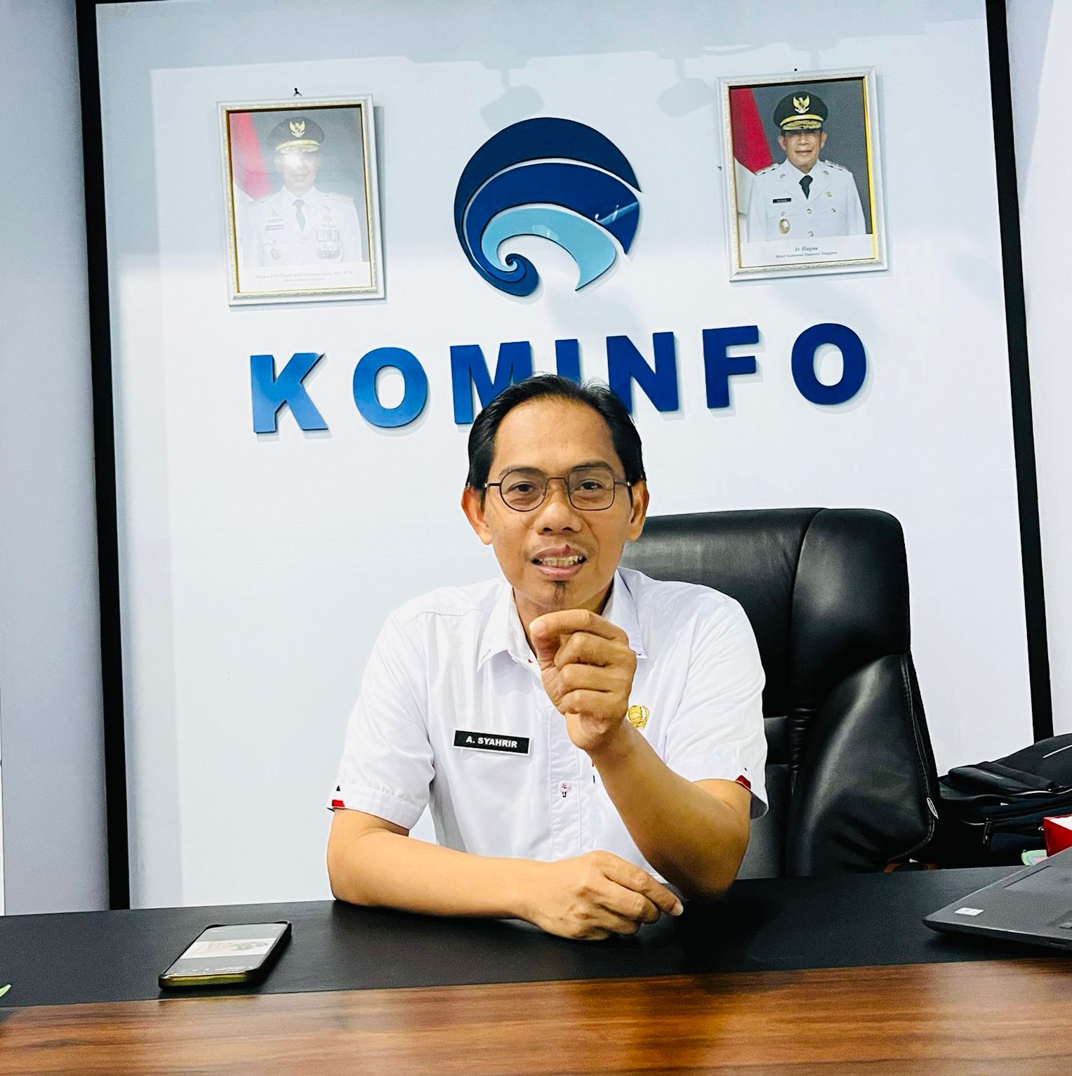 Kepala Diskominfo Sultra, Andi Syahrir. (FOTO: FAYSAL/MS)