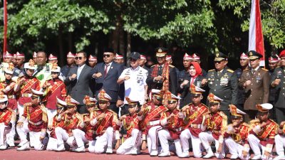 Hadiri HUT Bhayangkara ke-80, Gubernur ASR Apresiasi Polda Sultra Jaga Keamanan Daerah