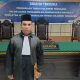 Wakil Ketua PWI Sulawesi Tenggara Bidang Advokasi dan Pembelaan Wartawan, Dr. Umar Marhum, A.Md., STP., S.H., M.H., resmi diambil sumpah sebagai advokat Perhimpunan Advokat Indonesia (PERADI) Prof. Dr. Otto Hasibuan dalam sidang terbuka yang digelar di Pengadilan Tinggi Sulawesi Tenggara, Rabu (8/7/2026). (Dok. Istimewa)