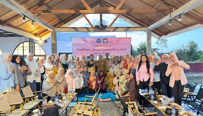 DWP Kota Kendari Gandeng RSUD Latih Anggota Kuasai Bantuan Hidup Dasar