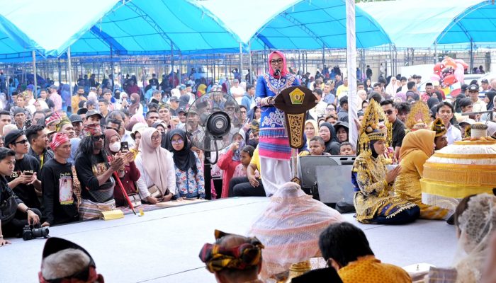 Hadiri Silaturahmi Akbar KKMM, Wali Kota Kendari Ajak Masyarakat Muna Perkuat Persatuan Bangun Daerah