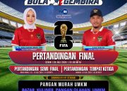 Pemkot Kendari Ajak Warga Nobar Piala Dunia 2026, Pangan Murah dan UMKM Meriahkan Balai Kota