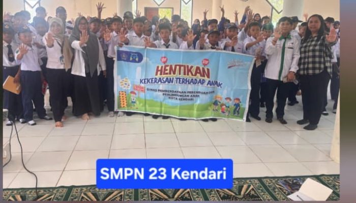 DP3A Kendari Edukasi 3.500 Pelajar, Perkuat Pencegahan Kekerasan dan Anti-Bullying di Sekolah