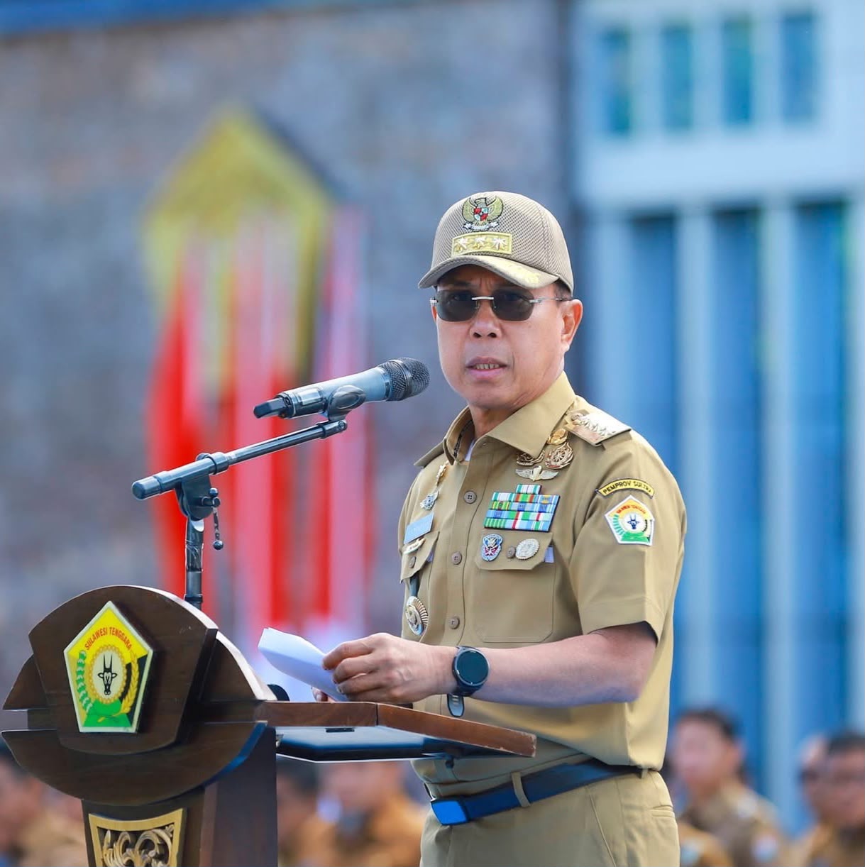 Gubernur Sultra, Andi Sumangerukka. (Dok. Istimewa)
