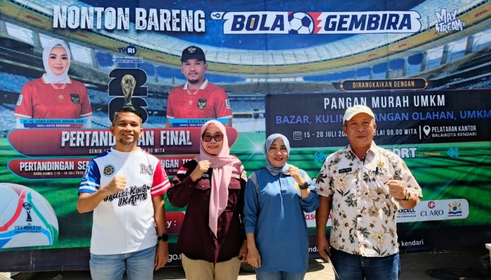 Final Piala Dunia 2026 di Balai Kota Kendari, Gubernur ASR dan Wali Kota Siska Dijadwalkan Nobar Bersama Warga