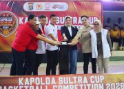 Kapolda Sultra Cup Basketball 2026 Resmi Dibuka, Jadi Ajang Cetak Atlet Muda Berprestasi