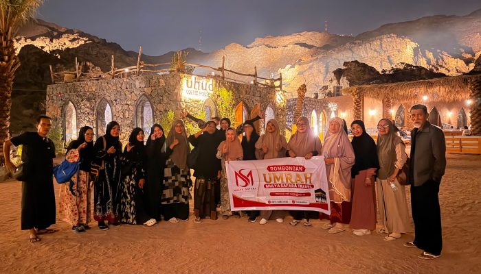 Jamaah Umrah PT Mulya Mandiri Travel Tetap Sehat Meski Madinah Capai Suhu 44 Derajat Celsius