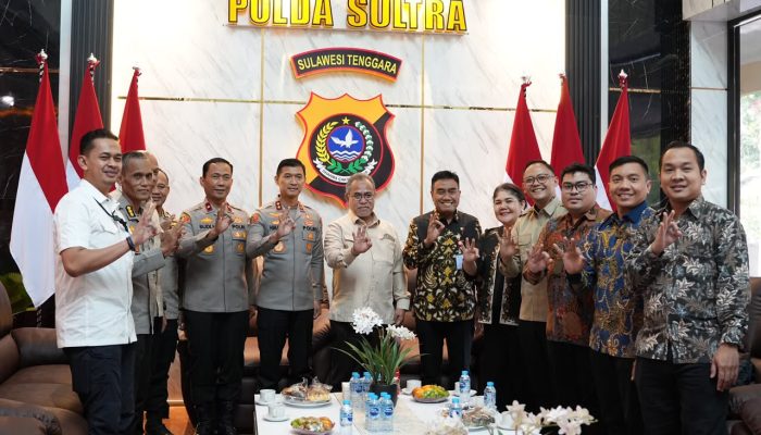 OJK-Polda Sultra Bahas Penguatan Penegakan Hukum di Sektor Jasa Keuangan