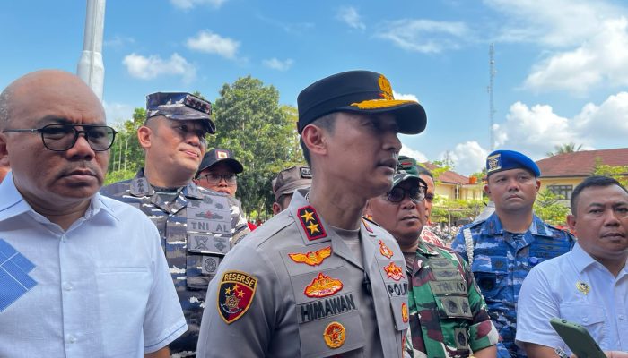 Kapolda Sultra Pimpin Apel Kesiapsiagaan Karhutla, 631 Personel Gabungan Disiagakan