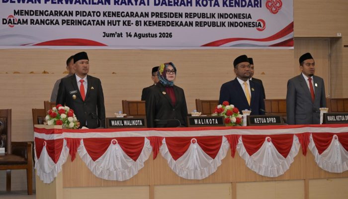 HUT ke-81 RI, Pemkot-DPRD Kendari Optimistis Wujudkan Kota Maju, Berdaya Saing dan Sejahtera