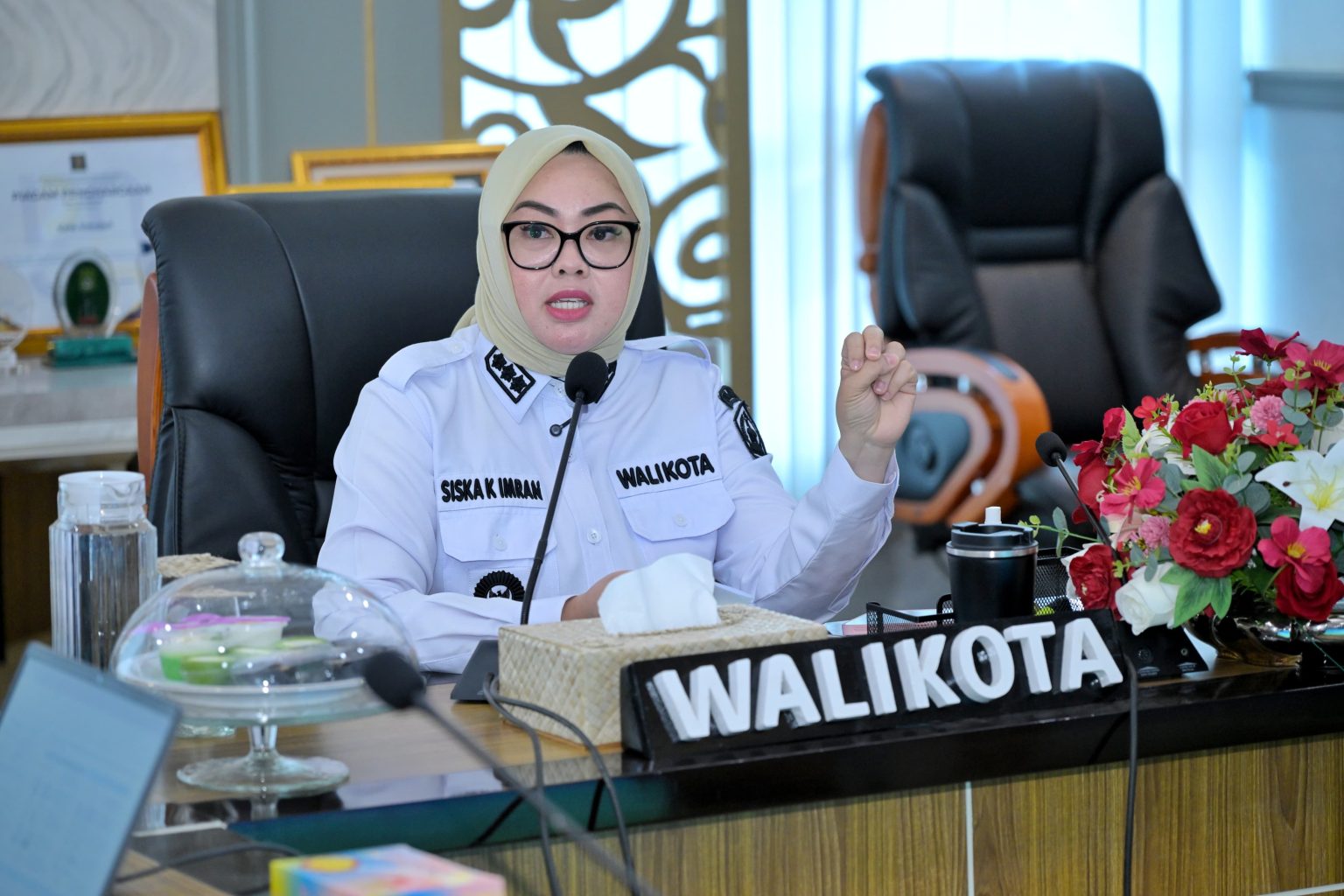 Wali Kota Kendari, dr. Hj. Siska Karina Imran, SKM. (Dok. istimewa)