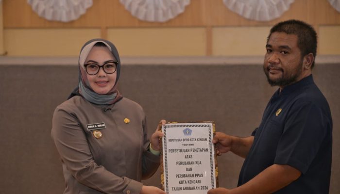 Pemkot-DPRD Kendari Sepakati Perubahan KUA-PPAS 2026, Siska: Setiap Rupiah Harus Berdampak bagi Masyarakat