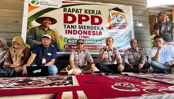DPD TMI Kendari Gelar Raker Perdana, Fokus Tingkatkan Kesejahteraan Petani