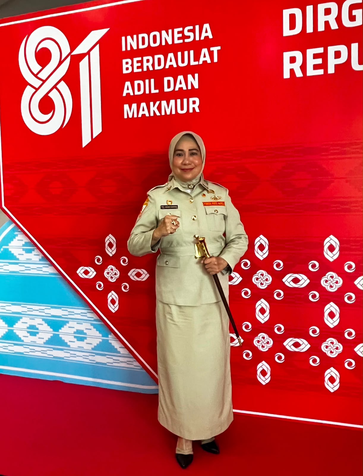 Ketua PD PPM-LVRI Sultra, Ir. Hj. Nina Harini Yuniarti. (Dok. Mediatamasultra.com)
