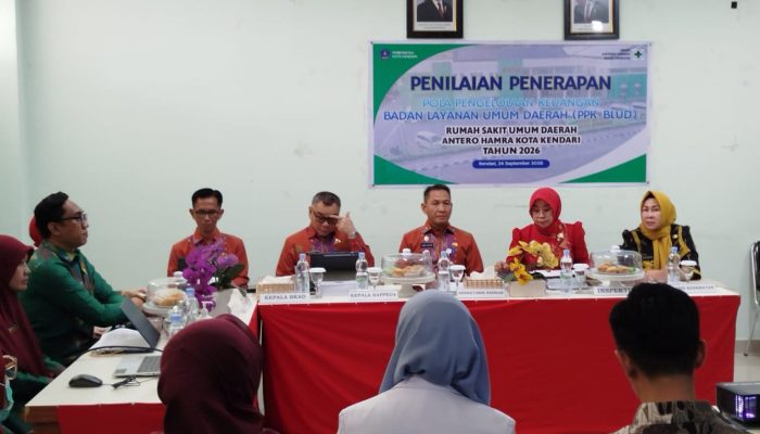 RSUD Antero Hamra Mulai Jalani Penilaian PPK-BLUD, Pemkot Kendari Dorong Layanan Kesehatan Lebih Responsif