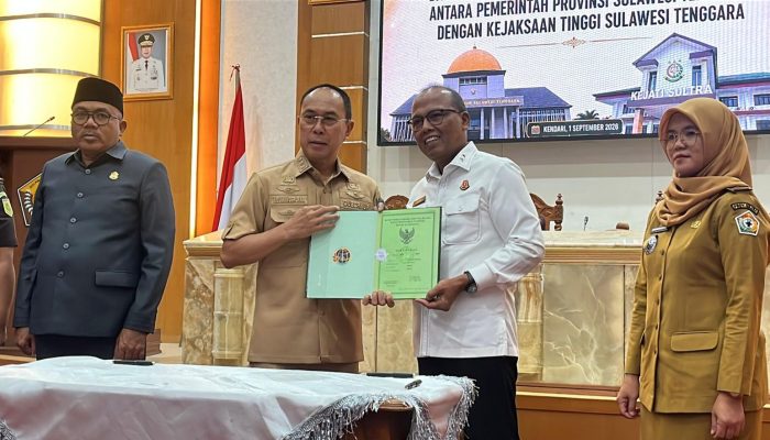 Amankan 800 Aset Daerah, Pemprov Sultra Gandeng Kejati Sultra
