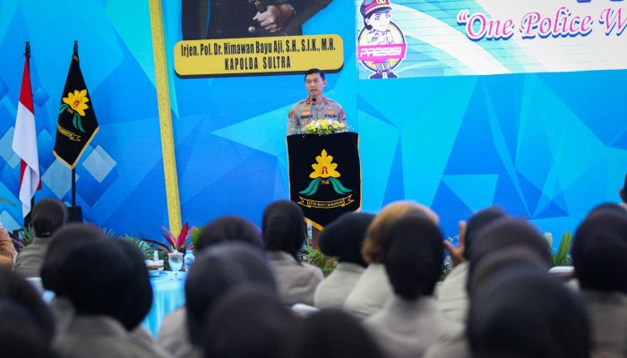 HUT ke-78 Polwan, Kapolda Sultra Tekankan Integritas dan Pelayanan Humanis