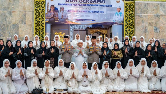 Polda Sultra Gelar Doa Bersama Lintas Agama, Perkuat Semangat Pengabdian