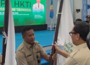 La Ode Darwin Resmi Pimpin HKTI Muna Barat, Fokus Perkuat Sektor Pertanian