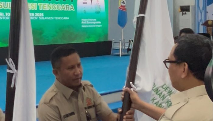La Ode Darwin Resmi Pimpin HKTI Muna Barat, Fokus Perkuat Sektor Pertanian