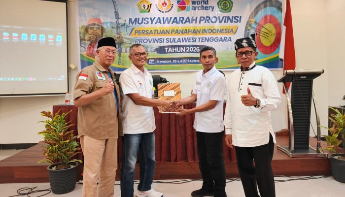 Aklamasi, Sarjono Kembali Pimpin PERPANI Sultra Periode 2026-2029