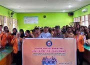 Mahasiswa KKN Tematik UHO Kampanyekan Bahaya Narkoba Lewat Media Digital di SMPN 5 Kendari