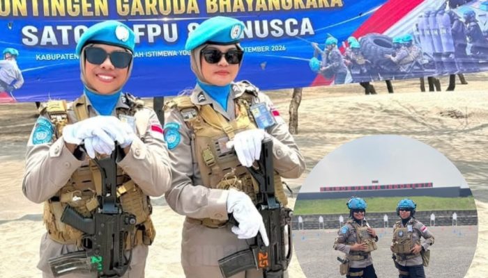 Dua Polwan Polda Sultra Terpilih Jalankan Misi Perdamaian PBB di Afrika Tengah