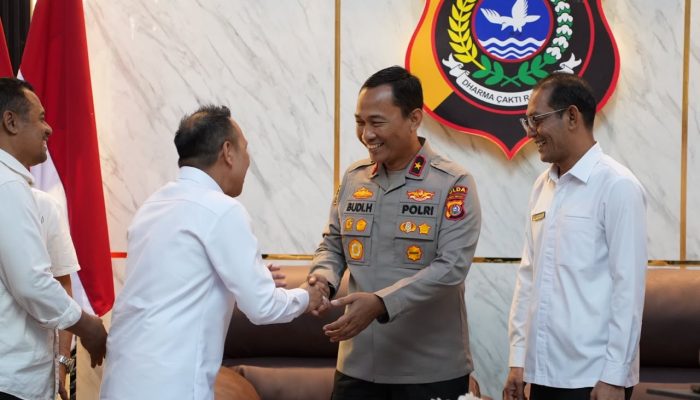 Kakanwil ATR/BPN Sultra Silaturahmi ke Polda, Bahas Penguatan Sinergitas