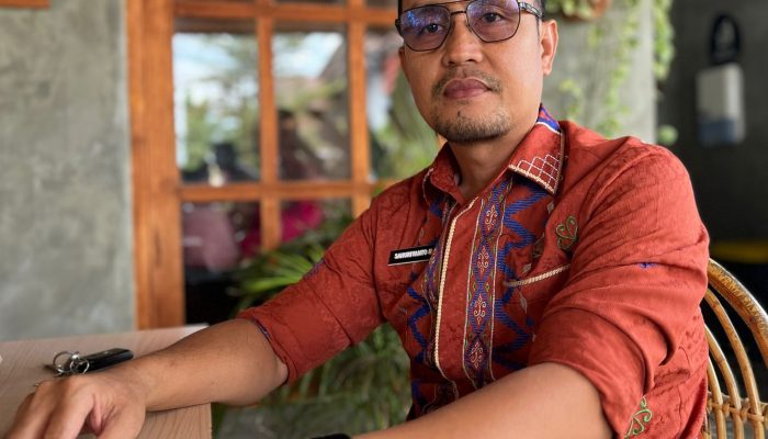 Kepala Dinas Kominfo Kota Kendari, Sahuriyanto Meronda. FOTO: FAYSAL/MS)