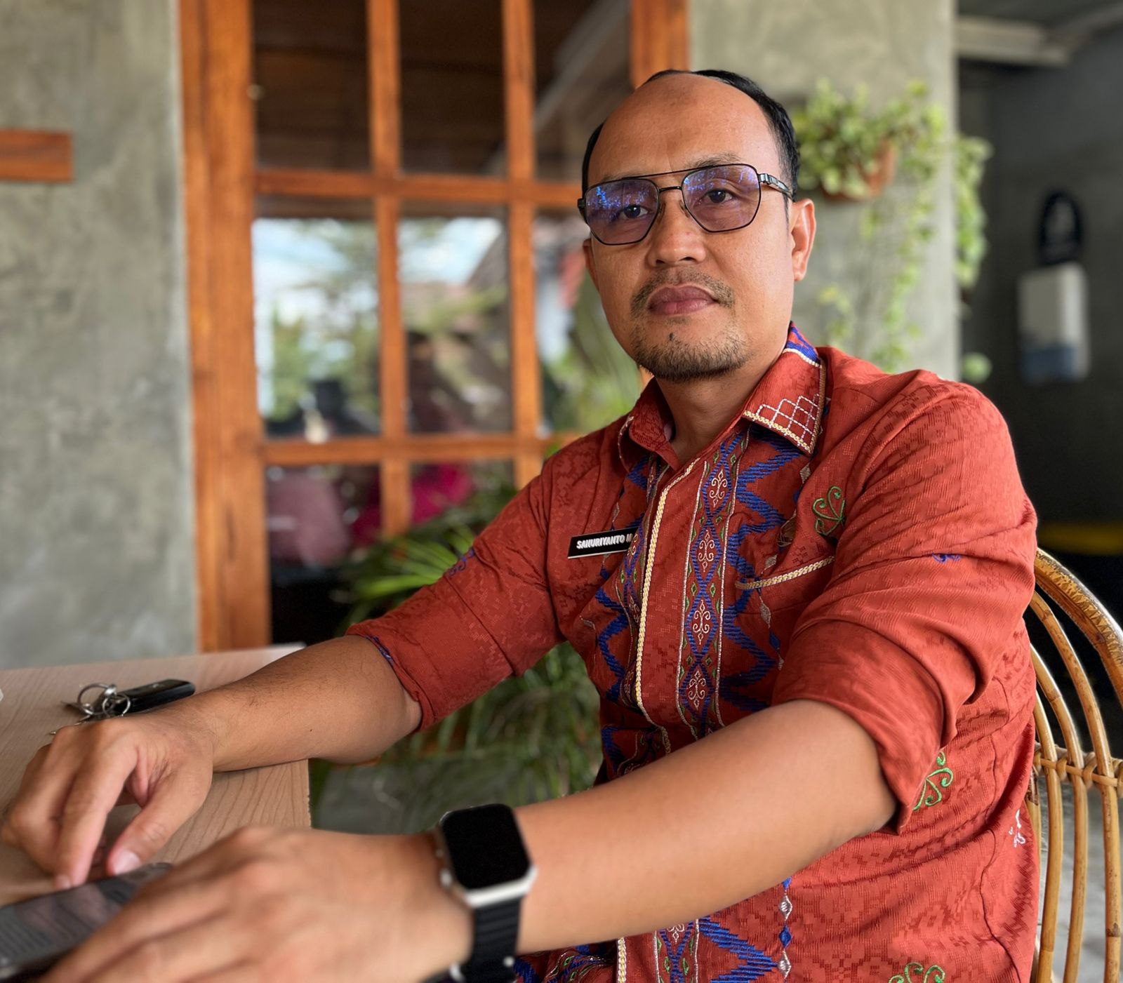 Kepala Dinas Kominfo Kota Kendari, Sahuriyanto Meronda. FOTO: FAYSAL/MS)