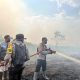 Kebakaran Lahan Gambut di Koltim, Polri-TNI dan BPBD Bergerak Padamkan Api