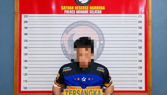 Simpan Sabu 9,25 Gram, Pria di Laeya Diamankan Satresnarkoba Polres Konsel