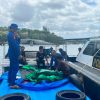 Jaga Kamtibmas Perairan, Ditpolairud Polda Sultra Sambangi Pelabuhan Ferry Kendari