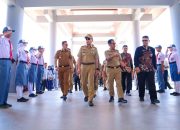 Dukung Program Presiden Prabowo, Gubernur ASR Tinjau SMA Unggul Garuda Konawe Selatan