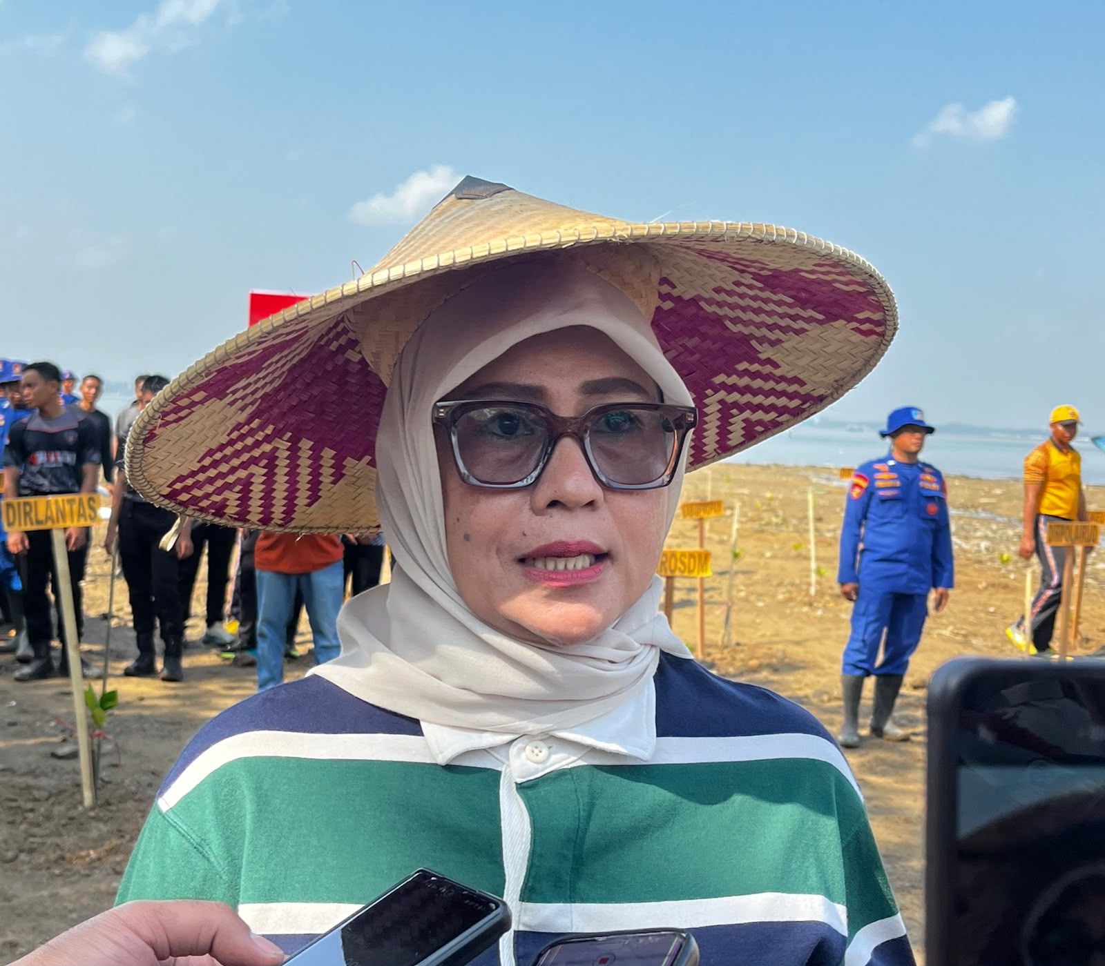 Kepala DKP Sultra, Hj. Hikmawaty Amir, S.Pi., M.Si. (FOTO: FAYSAL/MS)