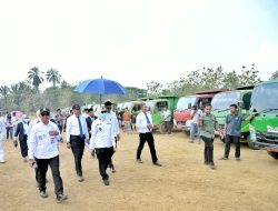 Jelang Penilaian Adipura, Wali Kota Kendari Cek Kesiapan Armada Sampah