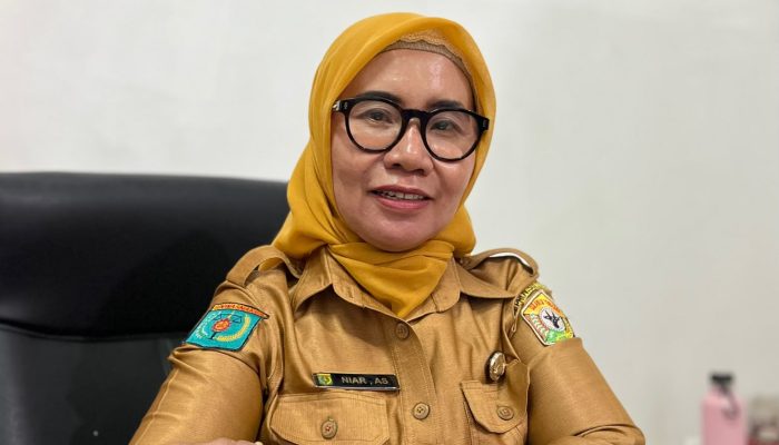 Kepala Bidang Binwasnaker dan K3 Disnakertrans Sultra, Hj. Asnia Nidi, S.E., M.H. (FOTO: FAYSAL/MS)